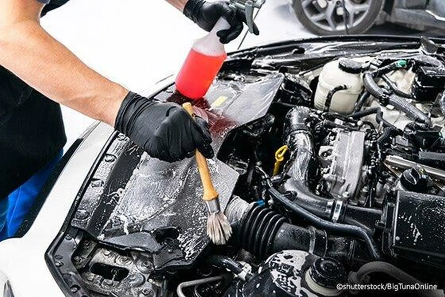 Motorwäsche von Cleaning Solutions